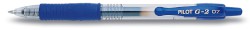 Gelschreiber G2-7, BL-G2-7, 0,4 mm, Gehäuse + Schreibfarbe blau