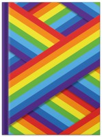 Sortierung Kladden/Notizbücher, "Rainbow", DIN A4, 1 Packung à 4 Stk.