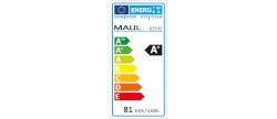 LED-Standleuchte MAULsirius colour vario sensor, dimmbar, Aluminium, silber