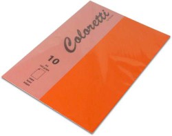 Coloretti Blatt A4 160g Apfelsine im 10er Pack