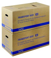 Transportbox XL tidyPac®, Größe: 650 x 350 x 370 mm, Farbe braun